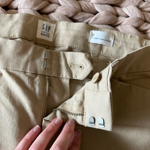 Gap Skinny Ankle Khaki Pants - Picture 3 of 5